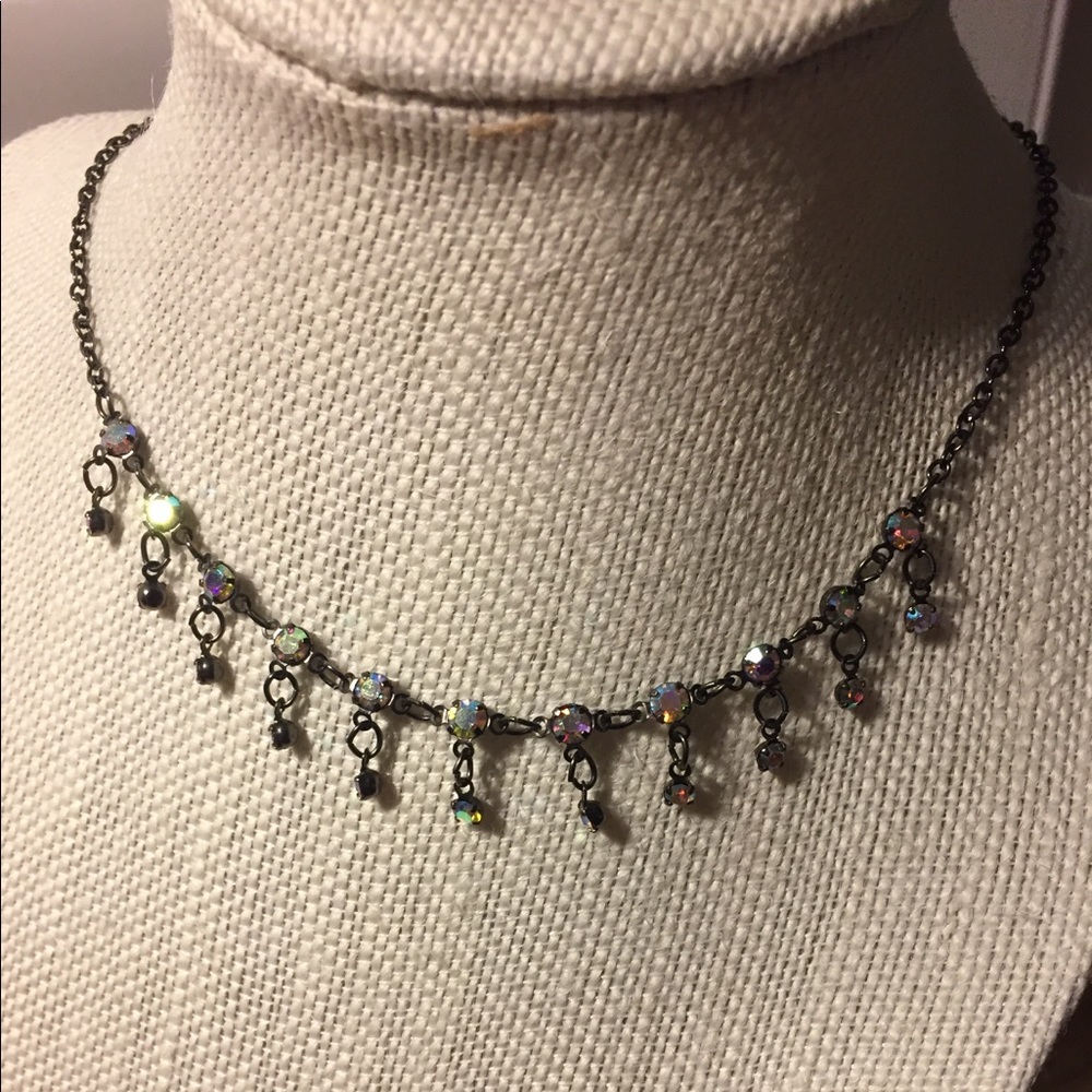Gem Necklace Choker
